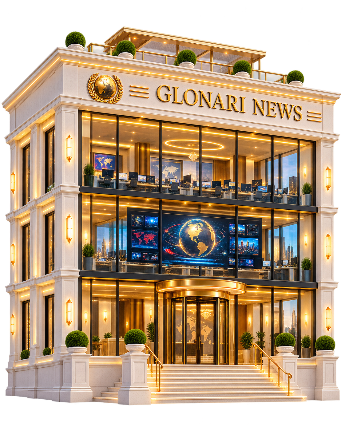 Glonari News building